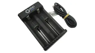 Batteriladdare Li-Ion 1A för 2x 18650 @ electrokit