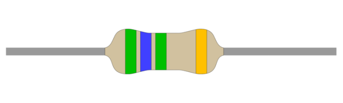 Resistor 1W 5% 5.6Mohm (5M6) @ electrokit (1 of 1)