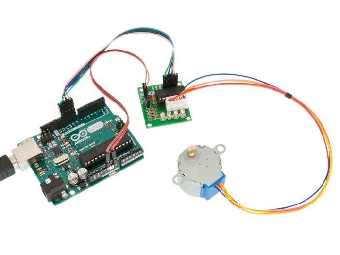 Stepper motor 28BYJ-48 with driver ULN2003A @ electrokit (4 of 4)