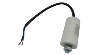 Motor capacitor 2uF 450VAC cable @ electrokit
