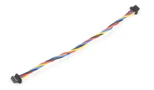 Qwiic cable male-male 100mm @ electrokit