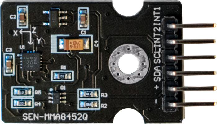 Accelerometer 3-axel MMA8452Q @ electrokit (2 av 2)