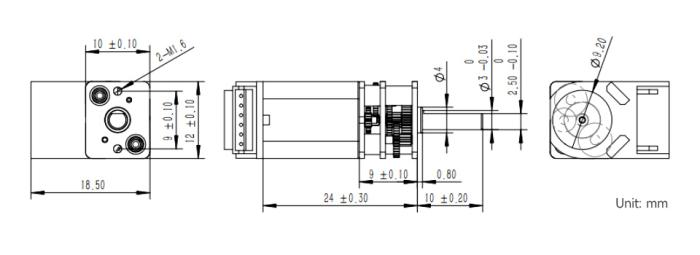 DC-motor with gearbox 12VDC 1:150 200rpm with encoder @ electrokit (8 of 8)