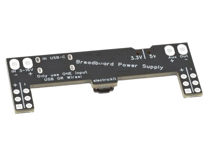 Breadboard Power Supply 3.3/5V USB-C @ electrokit (2 of 8)