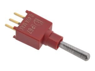 Vippstr&ouml;mst&auml;llare 1-pol SPDT (on)-off-(on) PCB @ electrokit