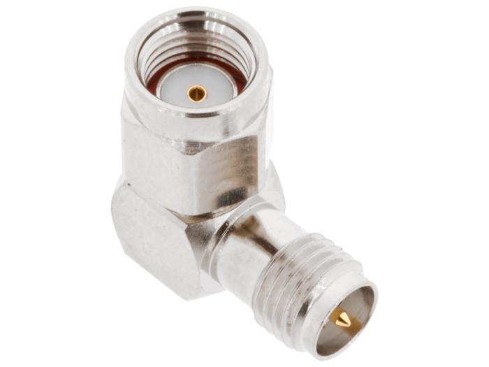 Adapter RP-SMA hona RP-SMA hane vinklad @ electrokit (2 av 3)
