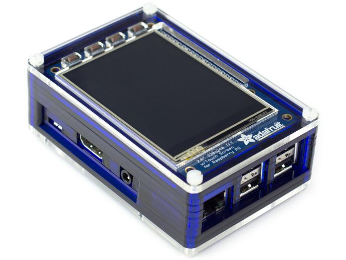 PiBow top layer - PiTFT+ @ electrokit (2 of 2)