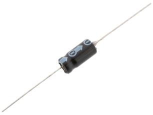 Electrolytic capacitor 33uF 40V axial &oslash;6.3x13mm 2000h @ electrokit