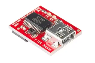 USB till TTL 3.3V (UART) seriell omvandlare - FTDI FT232RL @ electrokit