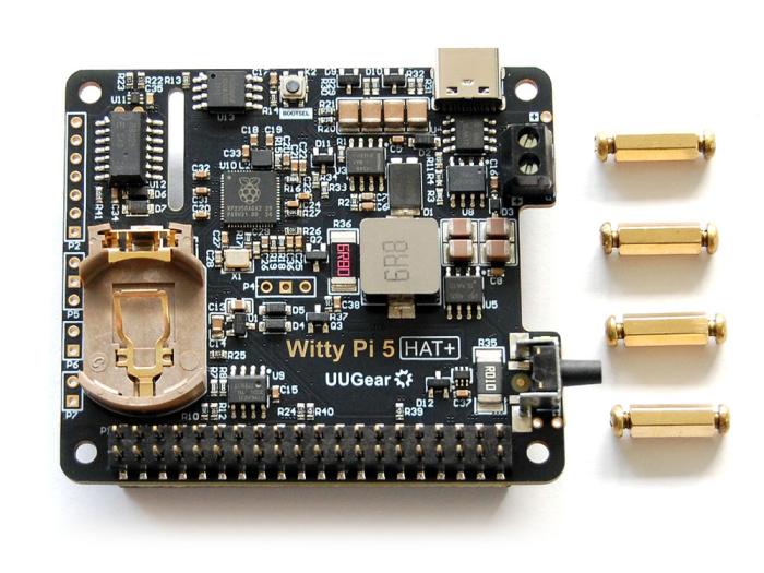 Witty Pi 5 RTC och strömhantering för Raspberry Pi 5 @ electrokit (1 av 6)