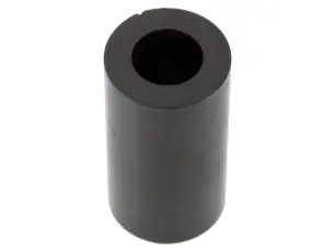 Distans 8/4.2 x 15mm plast svart @ electrokit