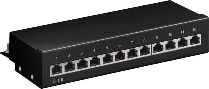 Patchbox 12-port Cat6 STP @ electrokit (1 av 3)