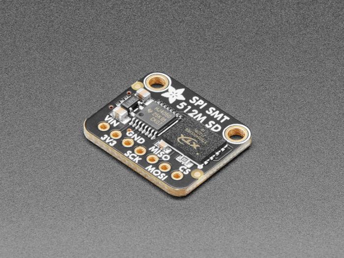 SD-kort 512MB SPI monterad på kort @ electrokit (4 av 4)