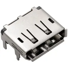 DisplayPort hona PCB SMD 20-pol @ electrokit