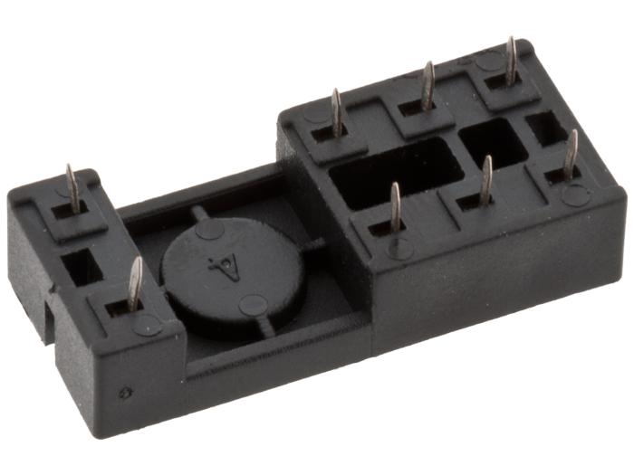 Reläsockel för kretskortsmonterade reläer @ electrokit (2 av 3)