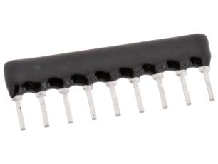 Motståndsnät 8R 9-pin 330R @ electrokit