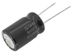 Electrolytic capacitor 6800uF 25V 105C &oslash;18x30mm 2000h @ electrokit