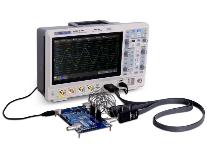 Oscilloskop 100MHz 4-kan Siglent SDS2104X+ @ electrokit (9 av 9)