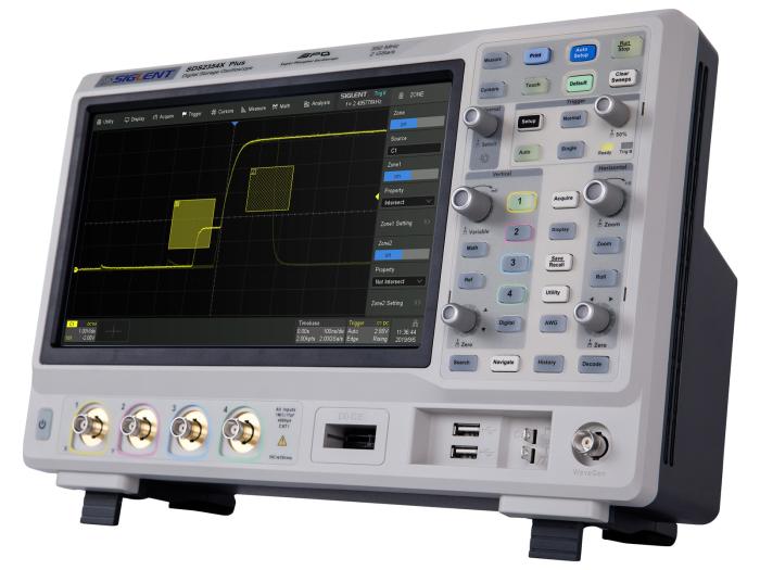 Oscilloskop 350MHz 4-kan Siglent SDS2354X+ @ electrokit (3 av 9)