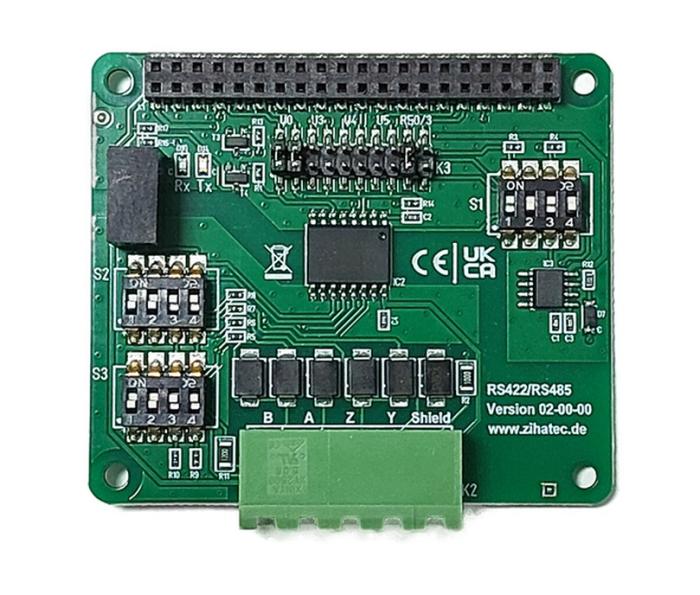 RS422 / RS485 HAT för Raspberry Pi @ electrokit (3 av 5)