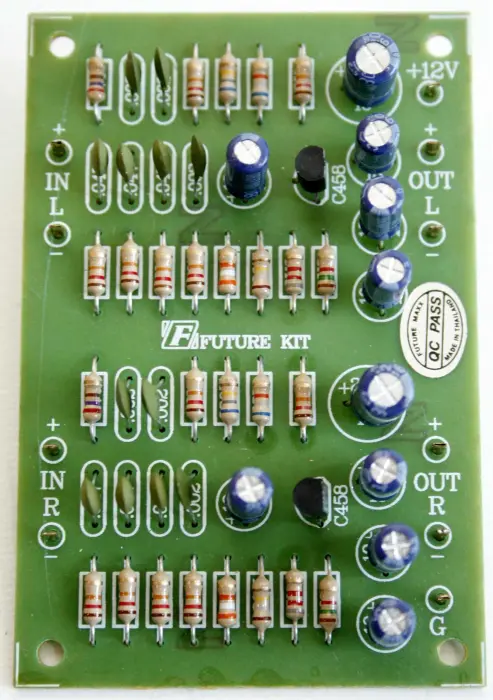 Loudness (stereo) - byggsats @ electrokit (1 av 1)