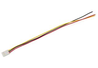 Contact housing KK with cable 3-p 20cm @ electrokit