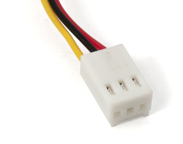 Contact housing KK with cable 3-p 20cm @ electrokit (2 of 2)