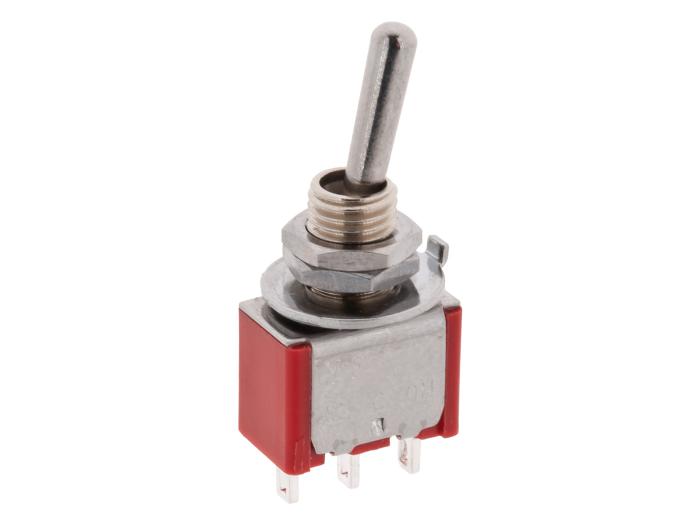 Vippomkopplare 1-pol ON-ON MTS-102 @ electrokit (1 av 2)