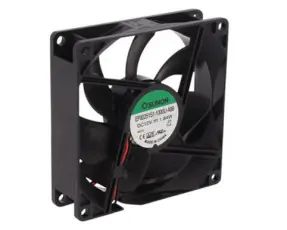 Fläkt 92x92x25mm 12VDC 34dBA 87m³/h @ electrokit