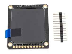 1.69" 280x240px color TFT rounded corners @ electrokit