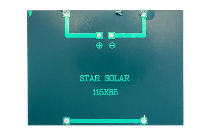 Polykristallin solcell 12V 1.5W @ electrokit (2 av 2)