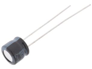 Elektrolytkondensator 22uF 35V 105C &oslash;5x7mm 2000h @ electrokit