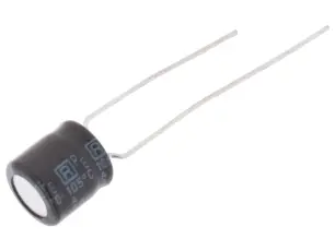 Electrolytic capacitor 22uF 50V 105C &oslash;6.3x7mm 1000h @ electrokit
