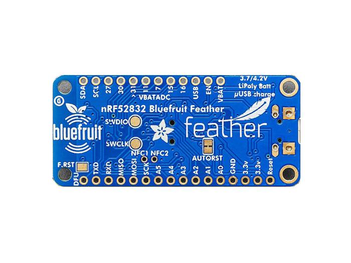 Adafruit Feather nRF52 Bluefruit LE - nRF52832 @ electrokit (2 av 9)