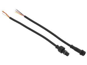 Anslutningskabel 4-pin vattentät hona/hane @ electrokit