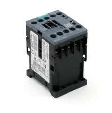 Kontaktor 24VDC 3-pol NO + hj&auml;lpkontakt NO 400VAC/9A @ electrokit