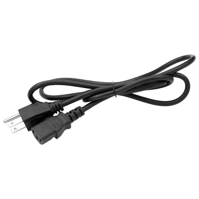 Nätkabel NEMA 5-15 till C13 1.5m svart @ electrokit (1 av 1)