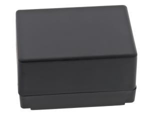 Enclosure 72x50x42mm black @ electrokit