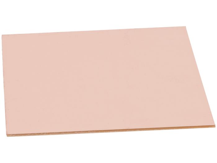 Kopparlaminat enkelsidigt FR2 1.5mm 35u 80x100mm @ electrokit (1 av 2)