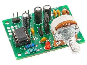 Pulsgenerator 0.8Hz - 260kHz - byggsats @ electrokit