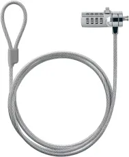 Vajerl&aring;s till laptop 1.5m - kodl&aring;s @ electrokit