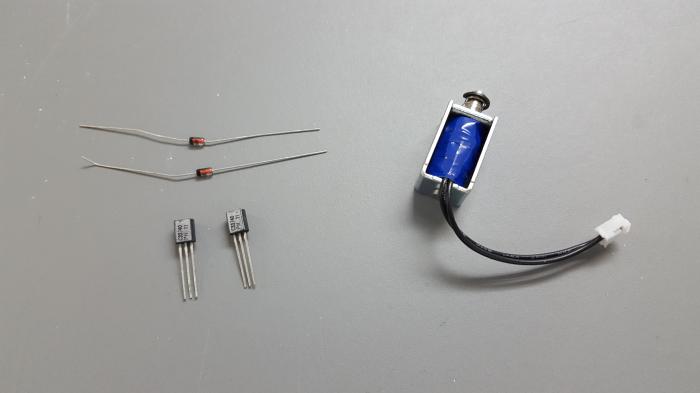 Makerkit tilläggspaket 1 - solenoid @ electrokit (1 av 1)