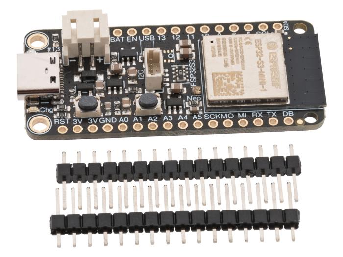 ESP32-S3-MINI Adafruit Feather 8MB @ electrokit (1 av 2)
