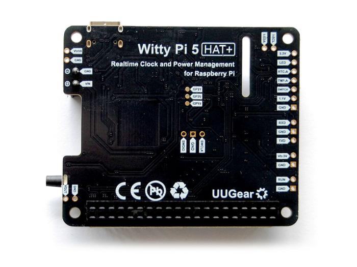 Witty Pi 5 RTC och strömhantering för Raspberry Pi 5 @ electrokit (2 av 6)