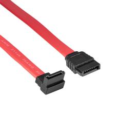 SATA cable 6Gbps angled 0.5m @ electrokit