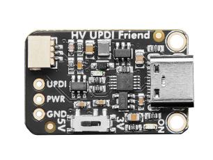 Adafruit High Voltage UPDI Friend - USB Serial UPDI Programmer @ electrokit