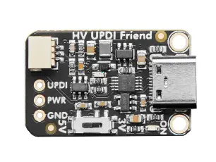 Adafruit High Voltage UPDI Friend - USB Serial UPDI Programmer @ electrokit