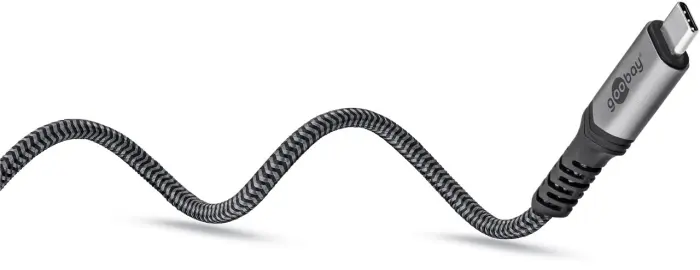 USB-C cable textile USB 4.0 40Gbps 240W 1.0m @ electrokit (10 of 11)