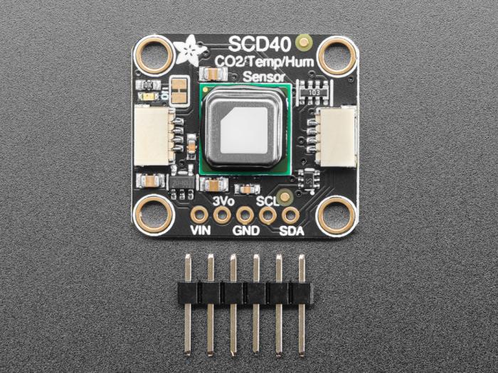 Adafruit CO2-sensor I2C SCD40 - Qwiic @ electrokit (2 av 3)
