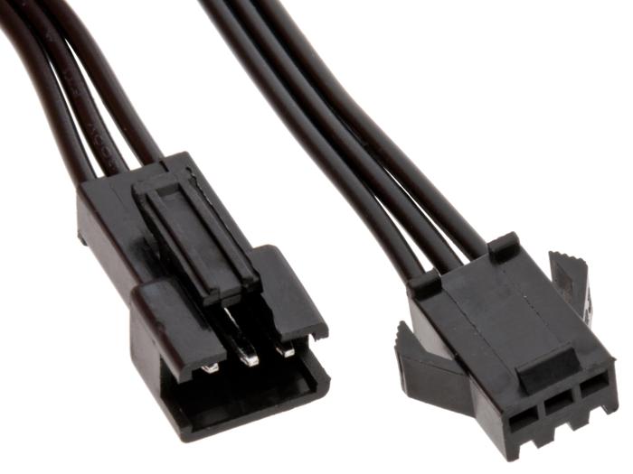 Kablar med SM-kontakter 3-pol 2.5mm hane/hona @ electrokit (2 av 3)